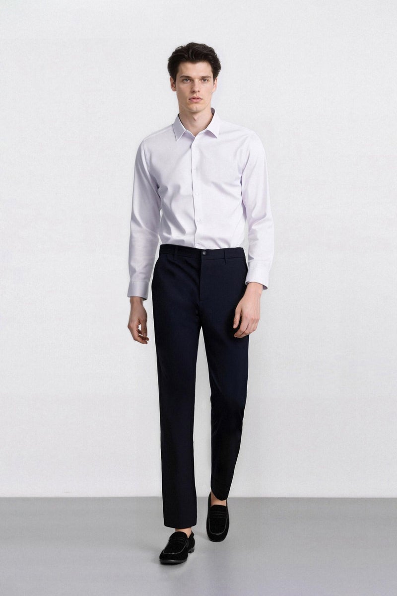 DeFacto Blue Man DeFactoFit Slim Fit Standard Leg Flexible Multifunctional Sports Trousers Casual - Image 1